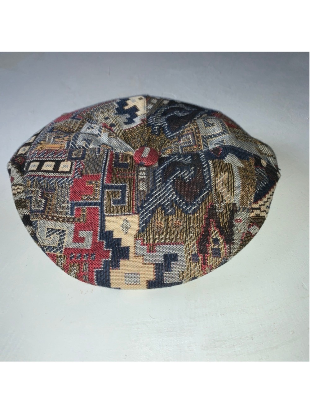 Women's Unbranded Multi-color Patterned Newsboy Hat One Size - Picture 7 of 11